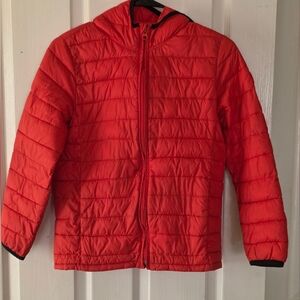 Gap Kids Red Puffer Jacket Sz L REGULAR